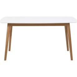 Lillesand Matbord 150x80 cm Vit/Ek