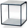 Lime Vägghängt Sängbord 34 x 34 cm Betonglaminat