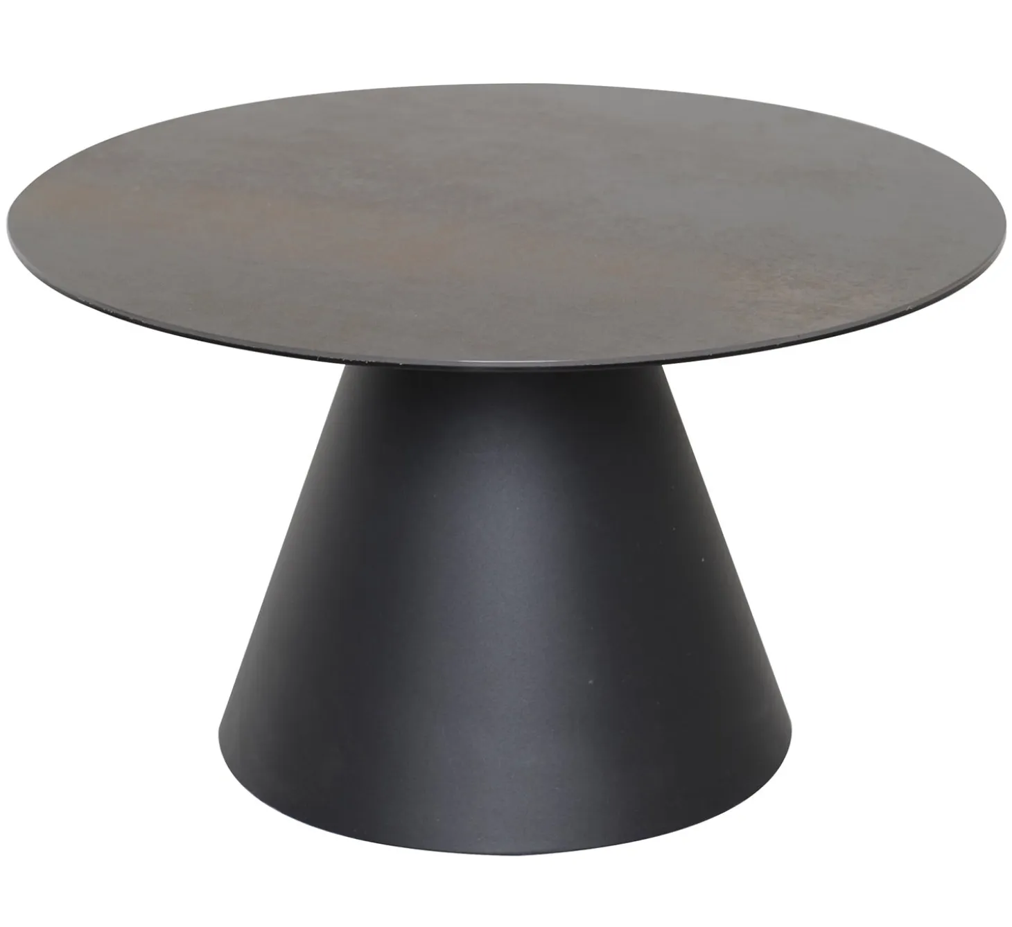 Liora Sidobord 59 cm Rund Svart / Grå Keramik