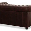 Liverpool Chesterfield soffa 2-sits Burgundy