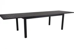 Lomma Matbord 100x194-312 cm Svart