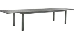 Lomma XL 260-380x100 cm Utebord Antracit