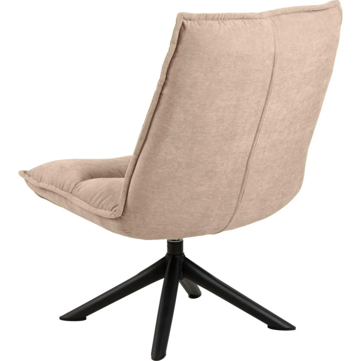 Loos Loungefåtölj Danny tyg Beige