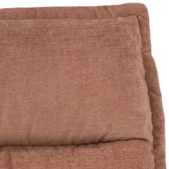 Loos Loungefåtölj Danny tyg Rosenträ