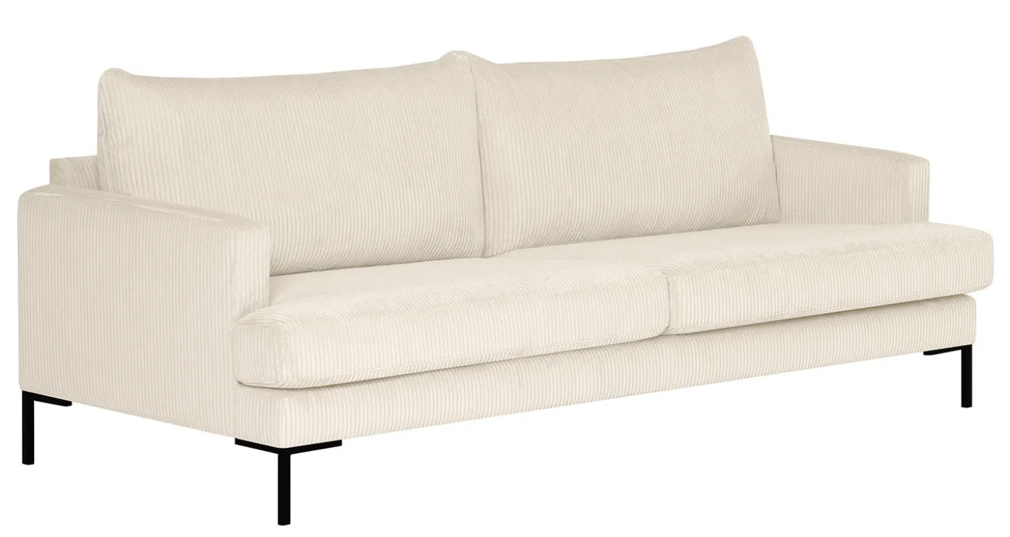 Luciana 3-sits Soffa Lincoln Creme