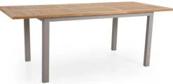 Lyon Bord 92x152-210 cm Khaki/Teak