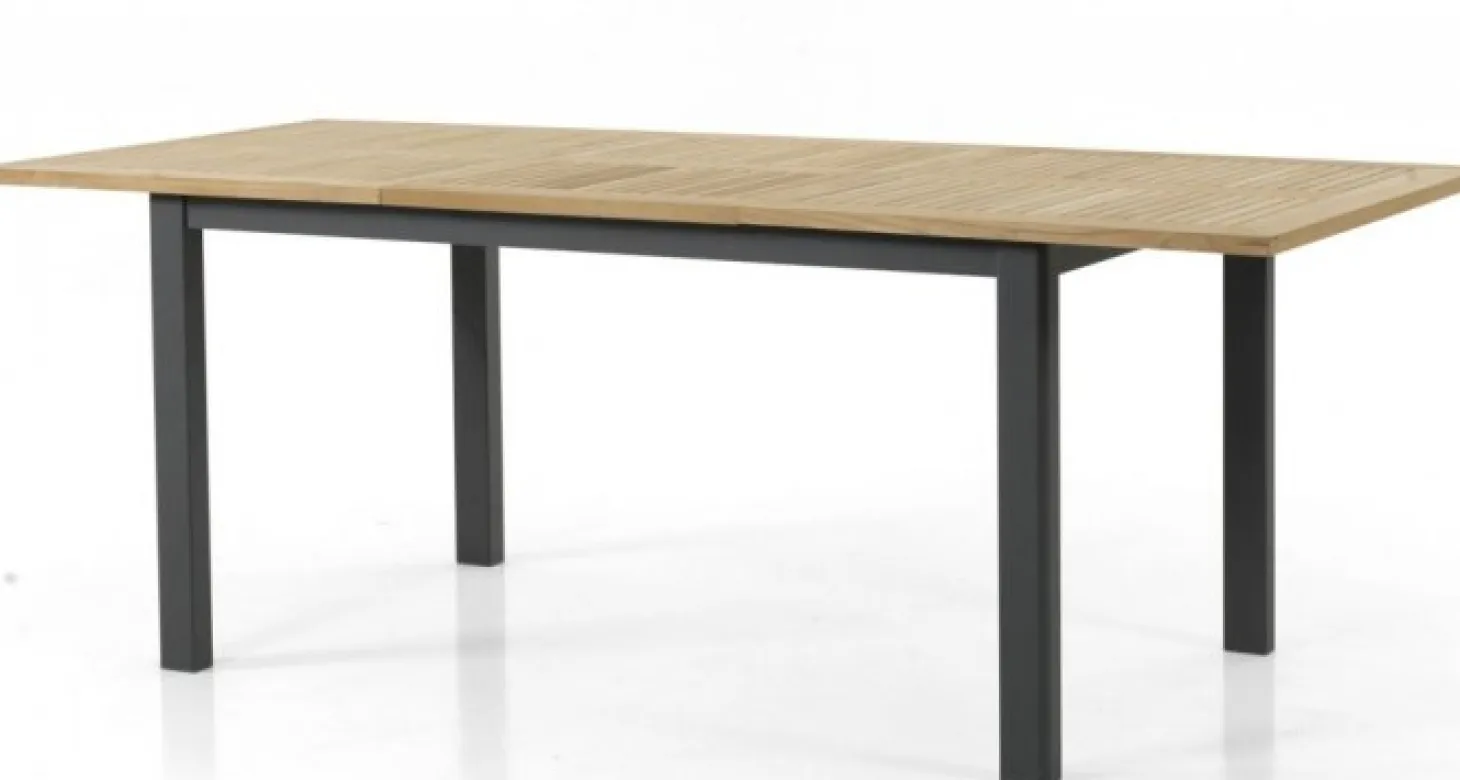 Lyon Matgrupp 152-210 cm ink 4st Andy Pos. Svart/Teak