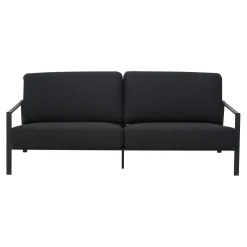 Lyra 2,5-sits Soffa 193x99 cm Svart/Teddy Black