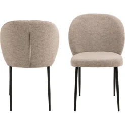 Macon Matstol Monza tyg Beige