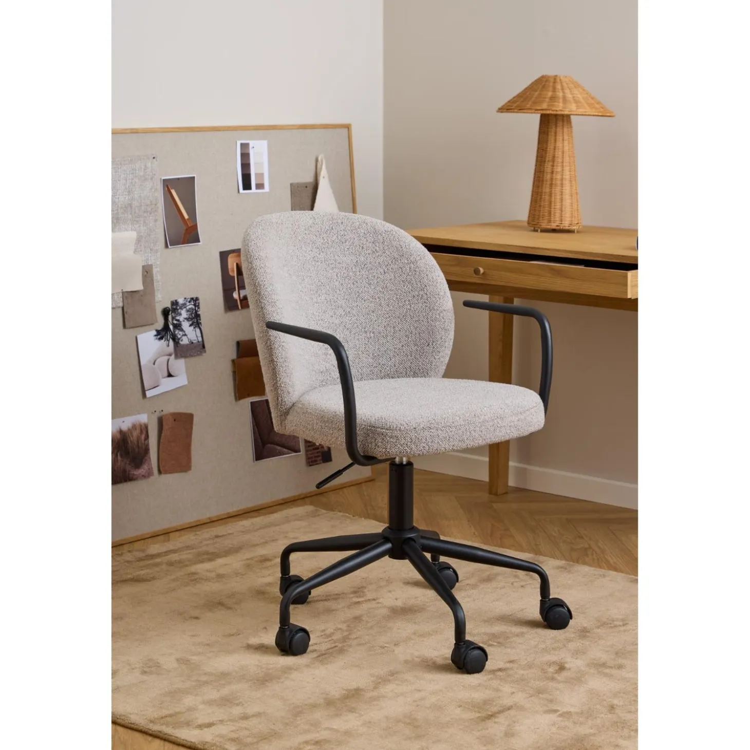 Macon Skrivbordsstol Beige