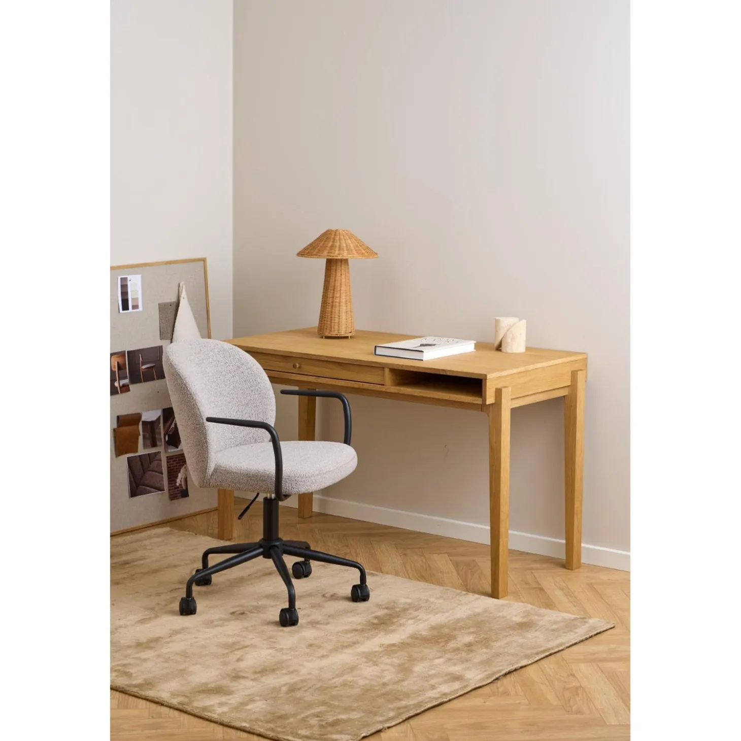 Macon Skrivbordsstol Beige