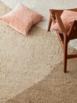 Mala Ullmatta Beige/Ljusbeige/Off White