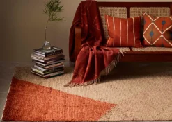 Mala Ullmatta Rust/Beige/Taupe