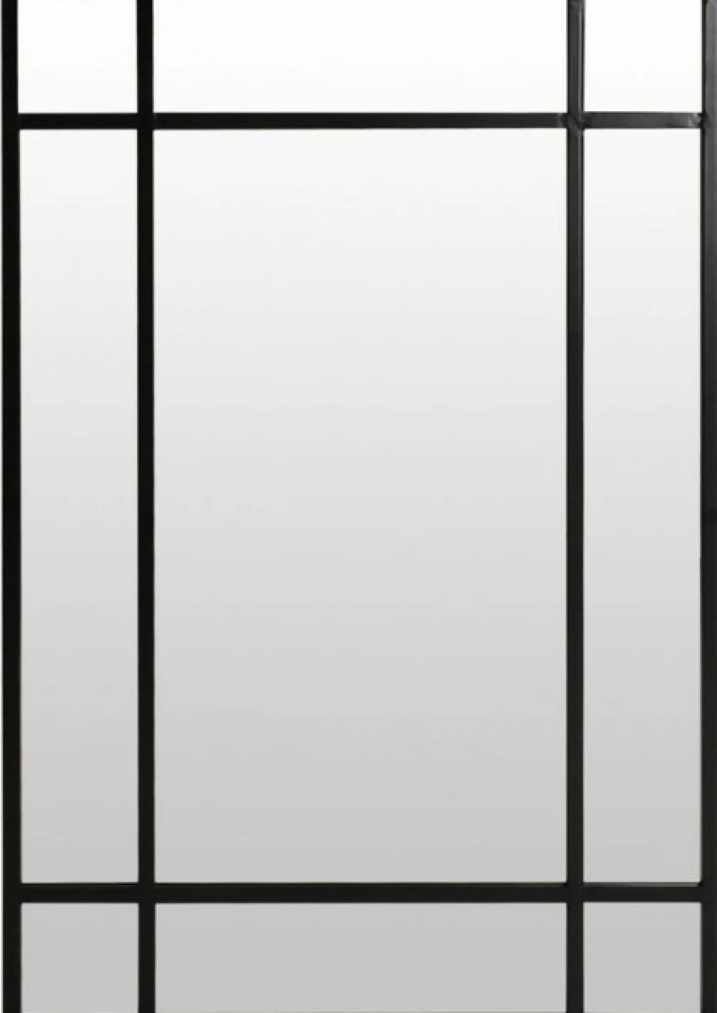 Manhattan Spegel 80x120 cm Svart