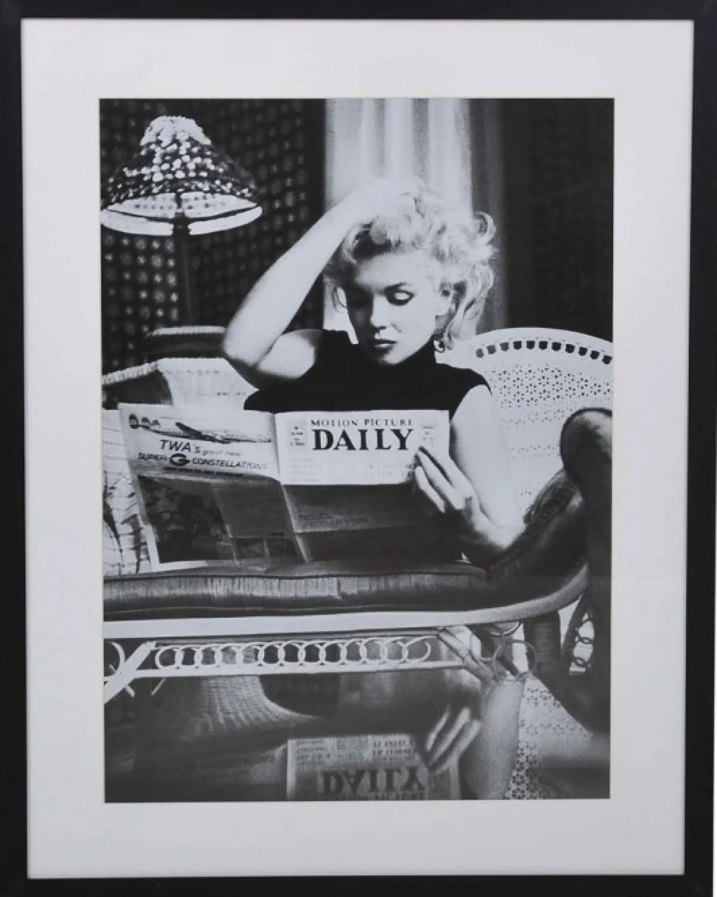 Marilyn Daily News Tavla 70x90cm