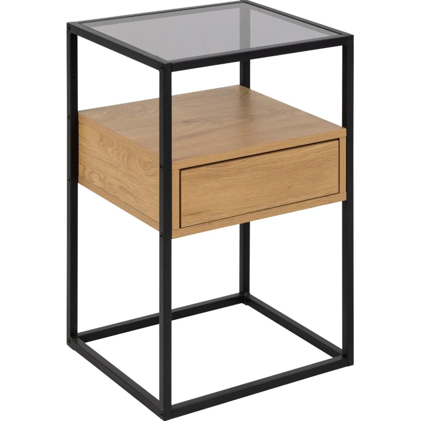 Massy Sängbord 60x40x35 cm Vild Ek