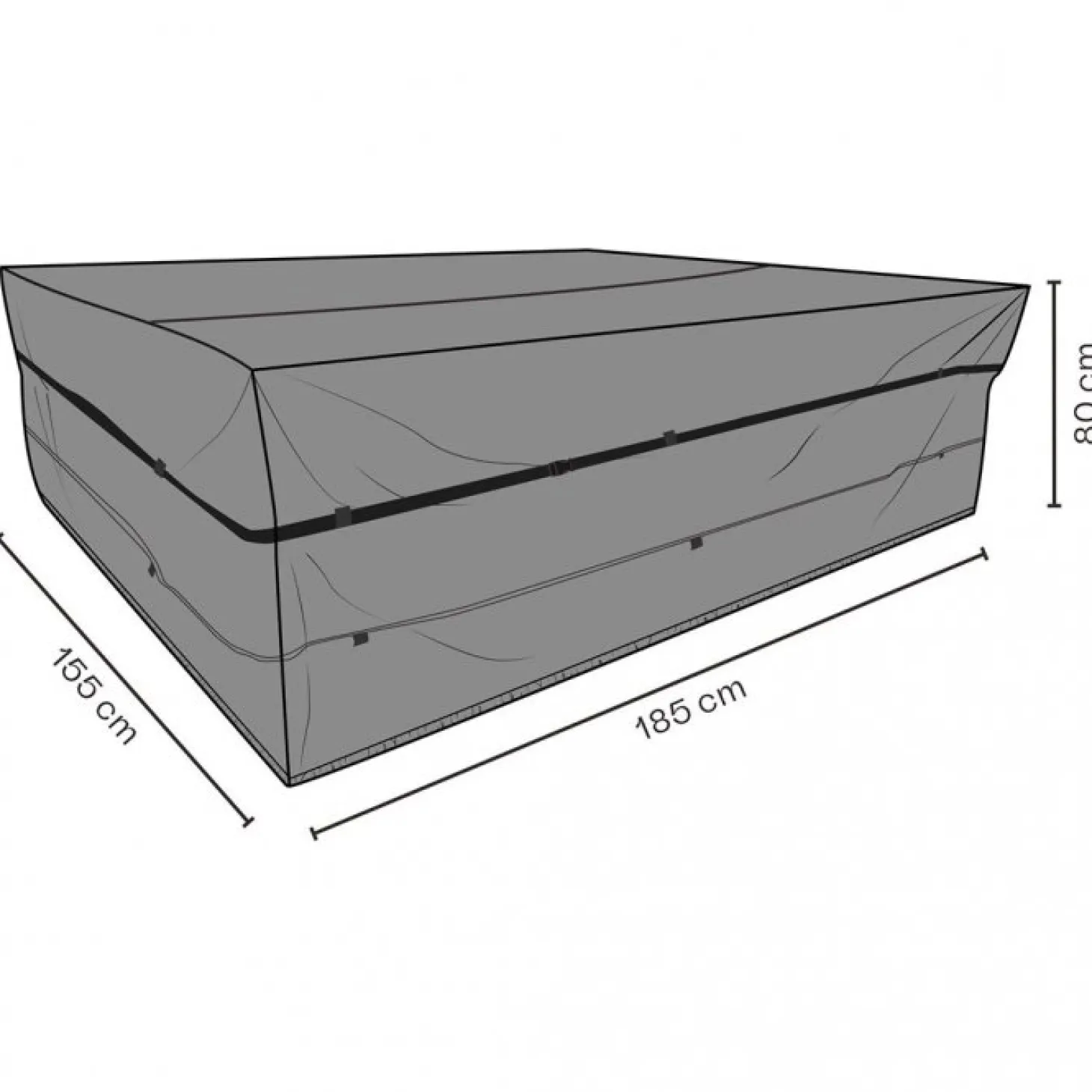 Möbelskydd Matgrupp 185x155 cm Andas