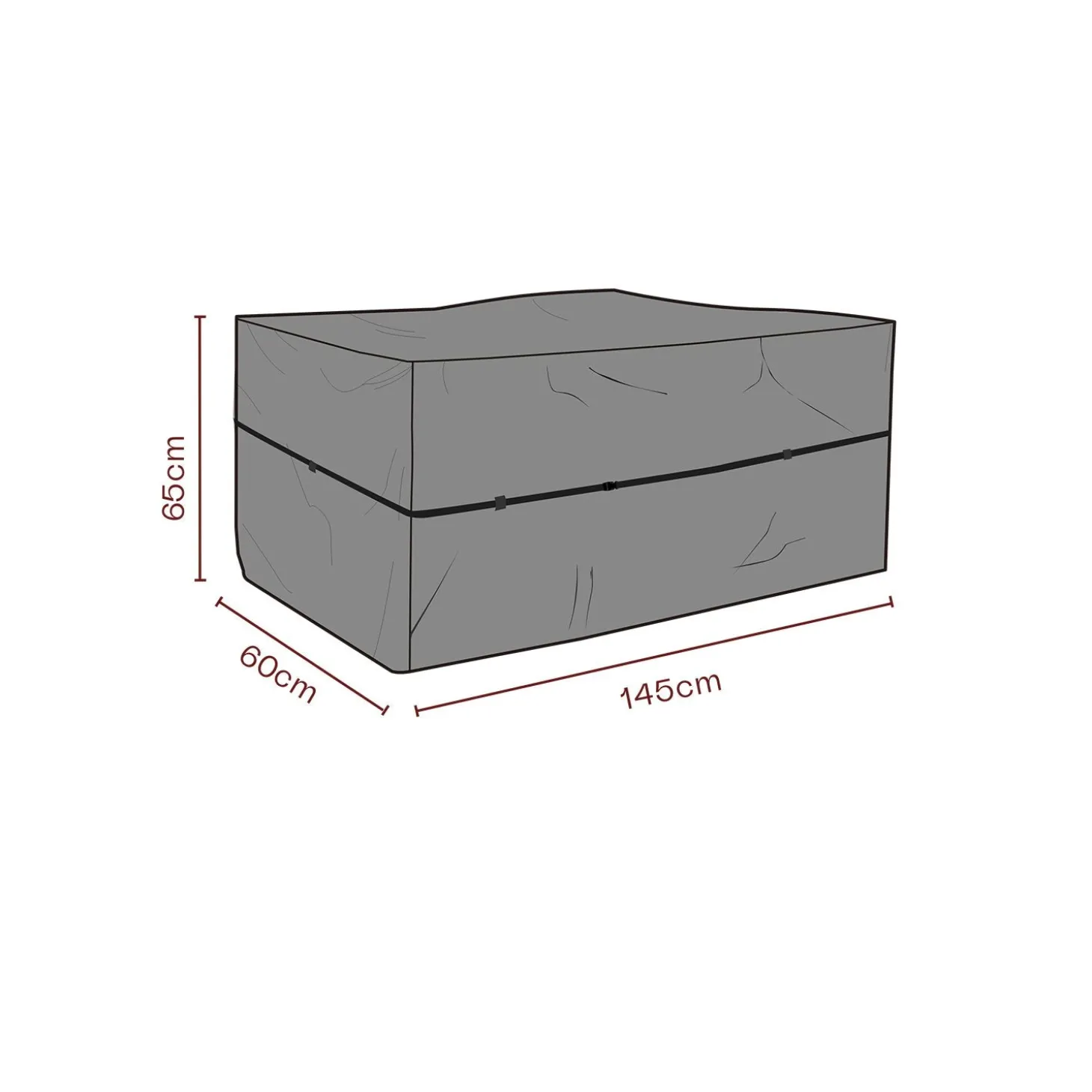 Möbelskydd till Dynbox 145x60x65 cm