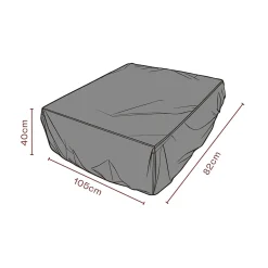 Möbelskydd till Ottoman 82x105x40 cm
