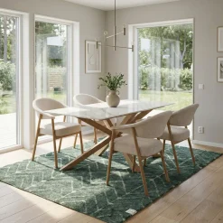 Medici Matbord 90x160 cm Glossy Natural