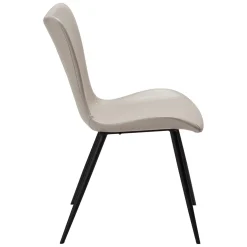Medusa Stol Cashmere Art.Leather, Black