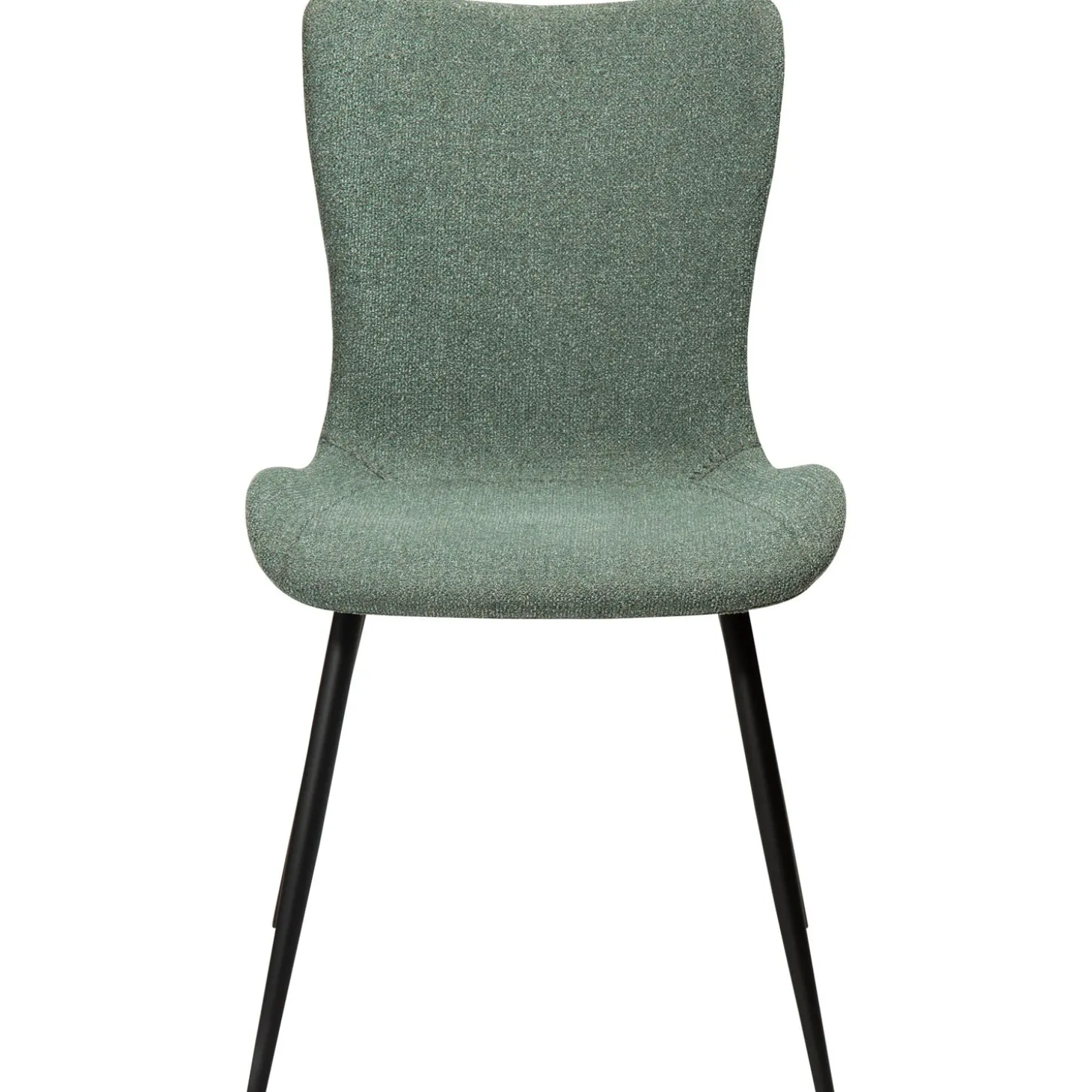 Medusa Stol Pebble Green Bouclé, Black
