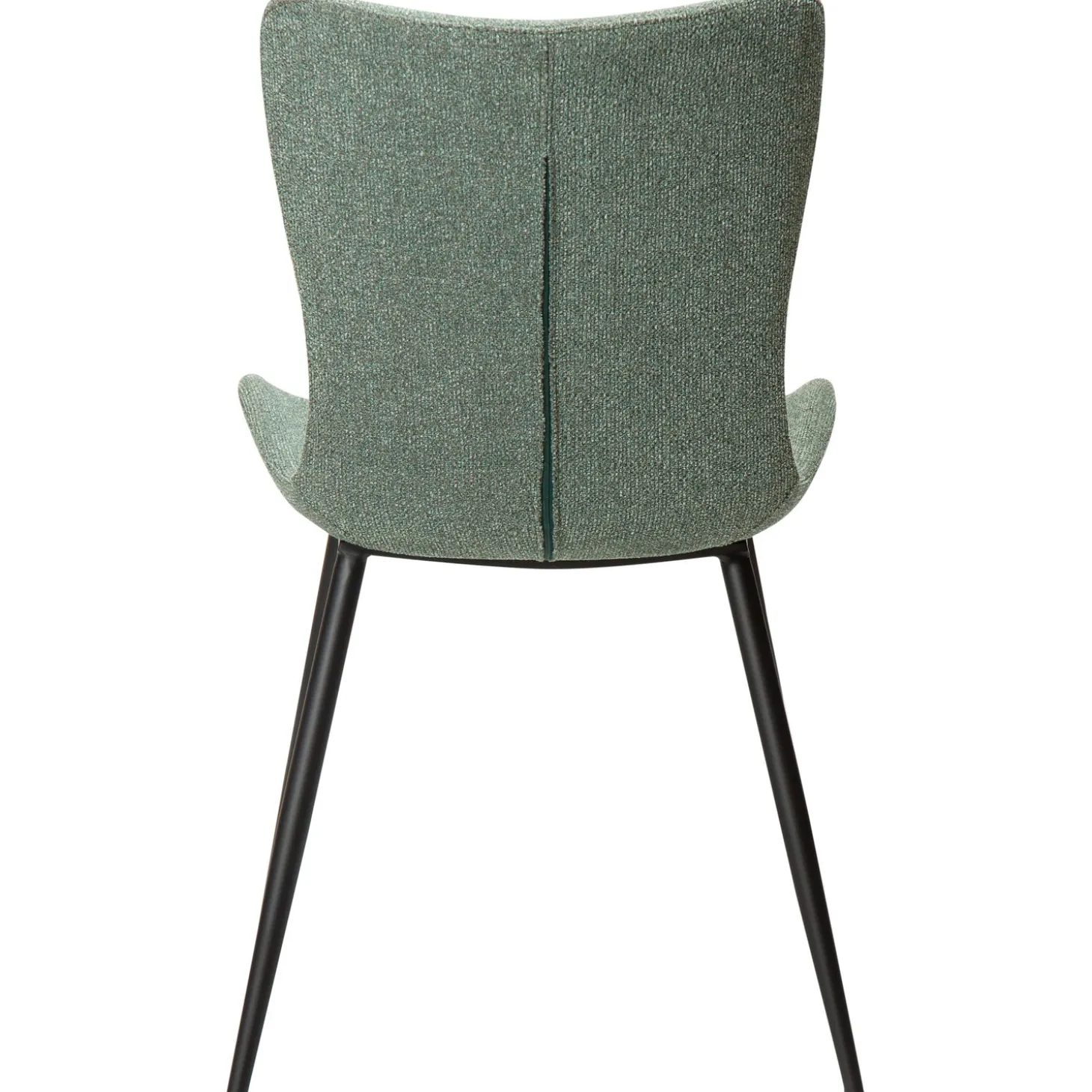 Medusa Stol Pebble Green Bouclé, Black