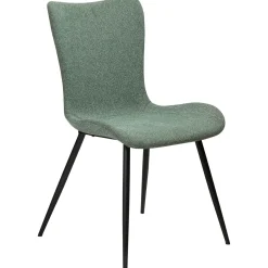 Medusa Stol Pebble Green Bouclé, Black