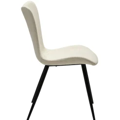 Medusa Stol Simply Beige Bouclé, Black