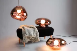 Melt Taklampa Medium Copper