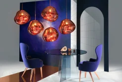 Melt Taklampa Medium Copper