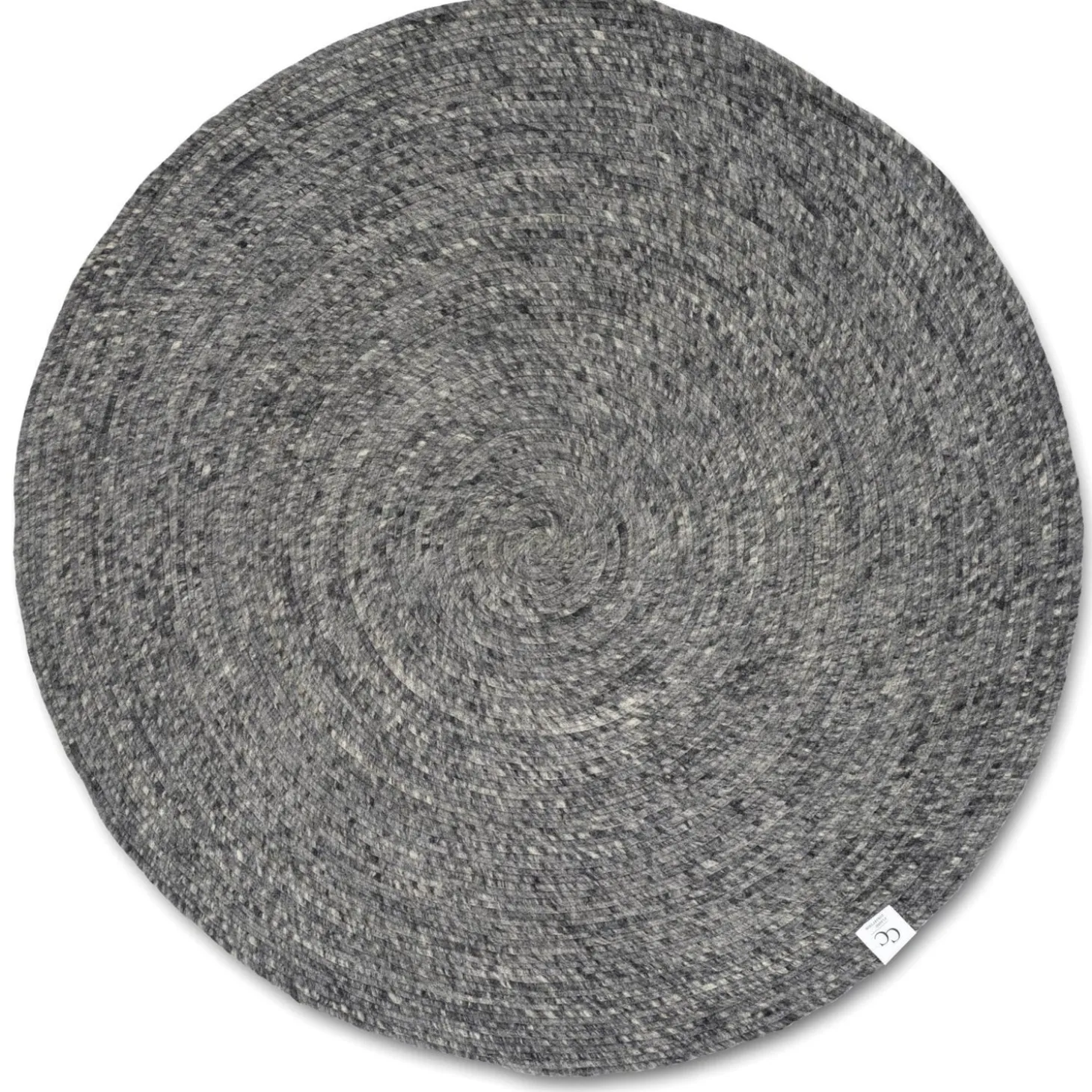 Merino Rund Matta Granit