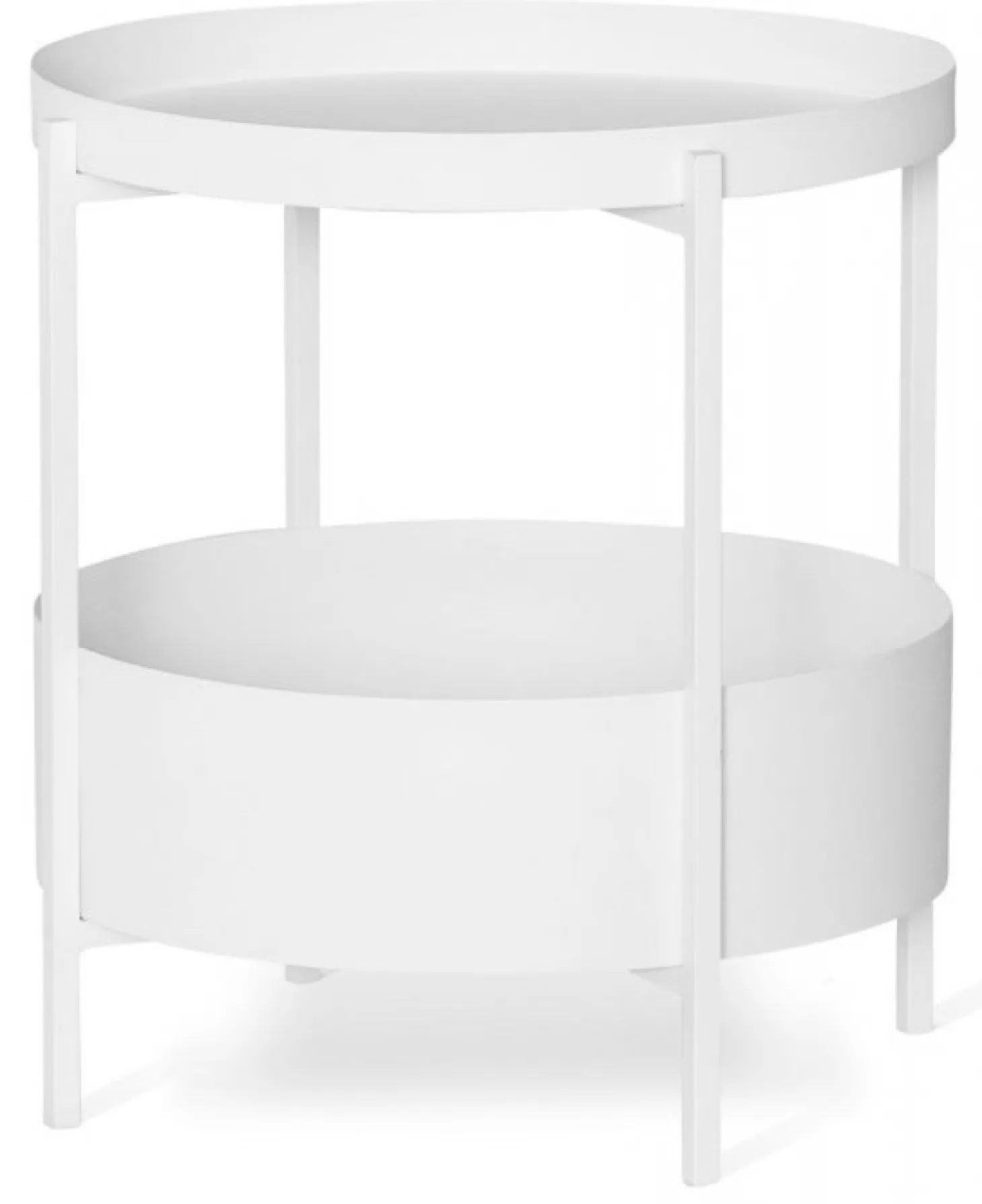 Milano Brickbord 50cm Vit