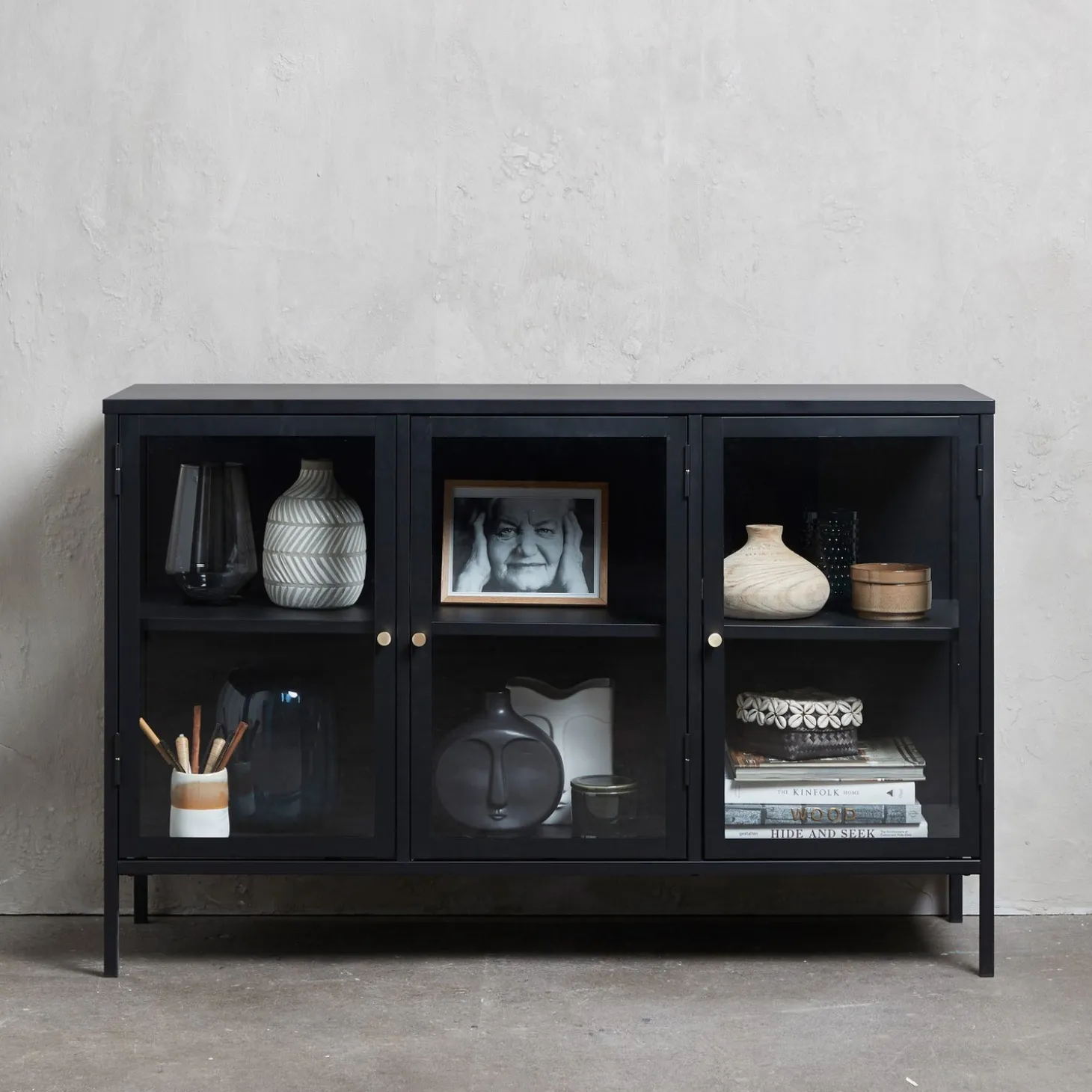 Milano Sideboard 132 cm Svart