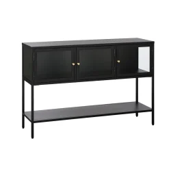 Milano Sideboard höga ben Svart