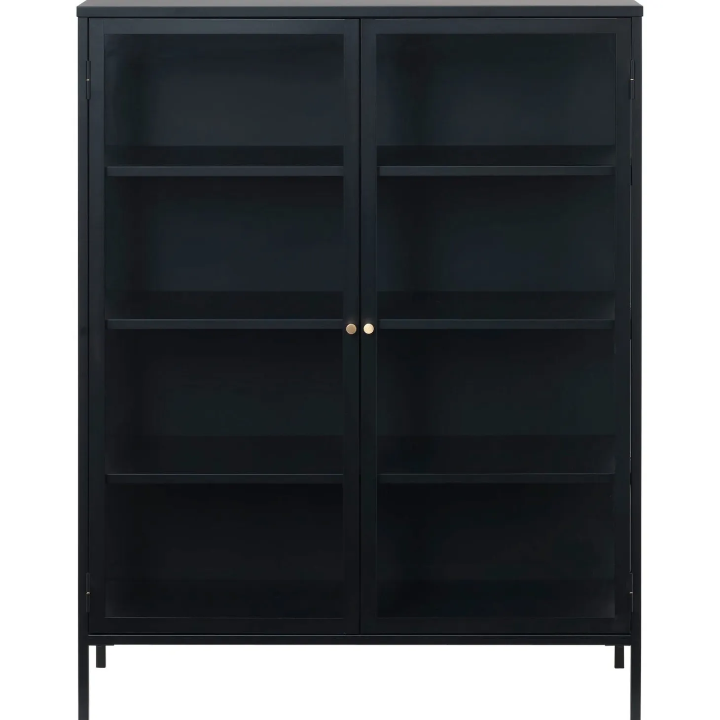Milano Skåp 140 cm svart