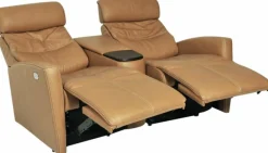 Milan Reclinersoffa Cognac