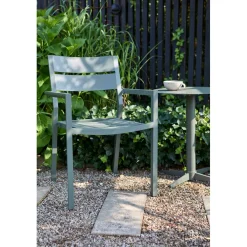 Mill Utesidobord Nordic Green