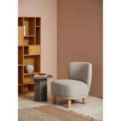 Miramas Sidobord Rund 50 cm Brun