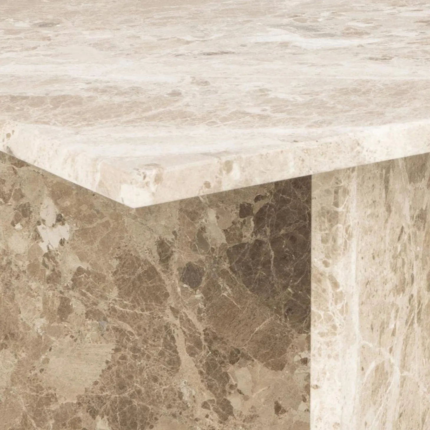 Miramas Soffbord 140x70 cm Lattebrun