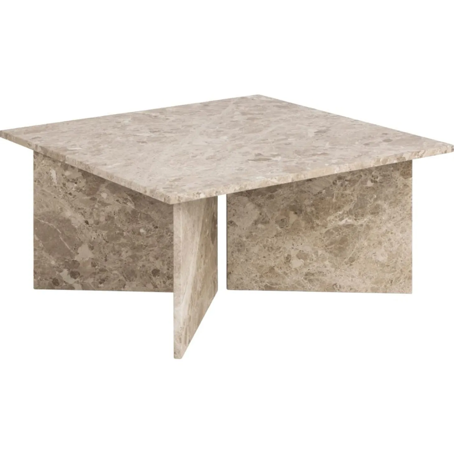 Miramas Soffbord 90x90 cm Lattebrun