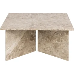 Miramas Soffbord 90x90 cm Lattebrun
