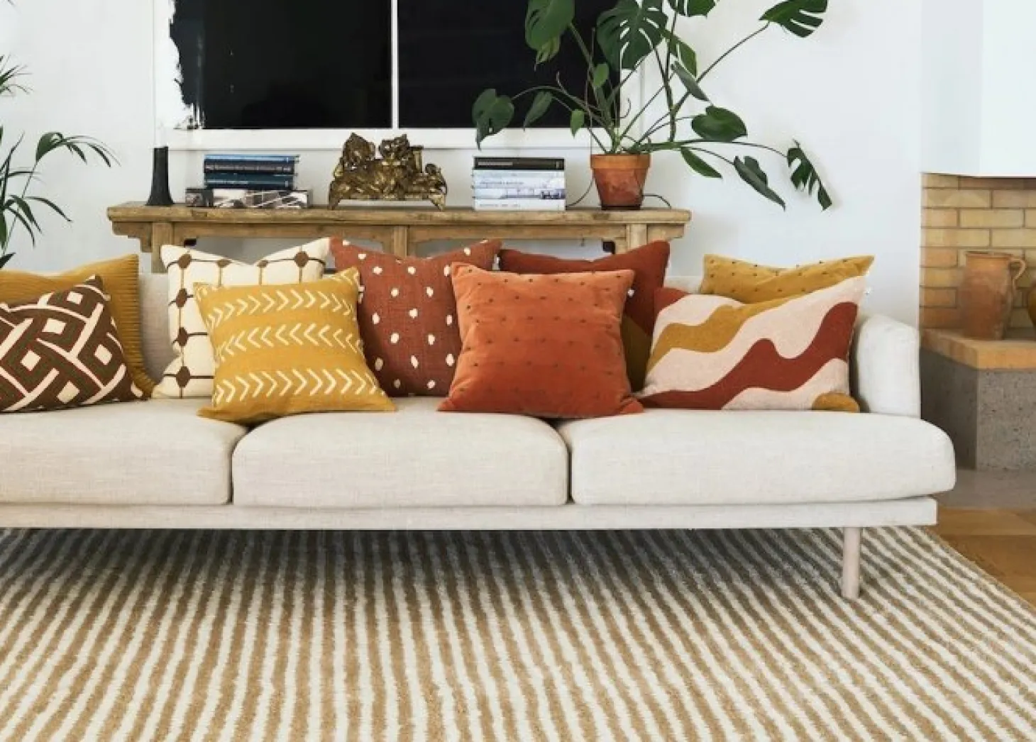 Misti Spårbar Matta Off White / Beige
