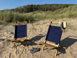 Mölle Solstol Marinblå