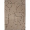 Modern Abstract Matta Beige