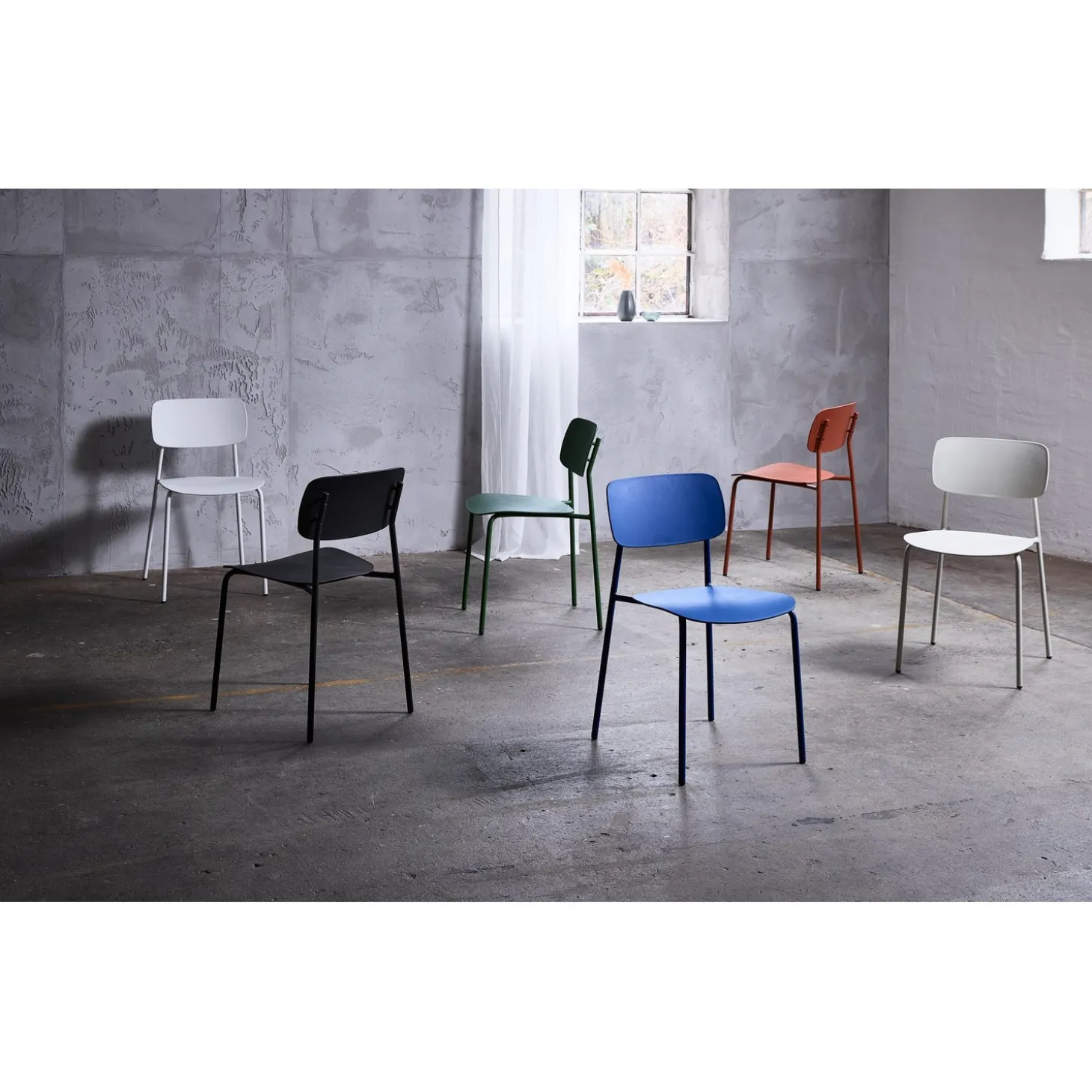 Moderna Stol Terrakotta