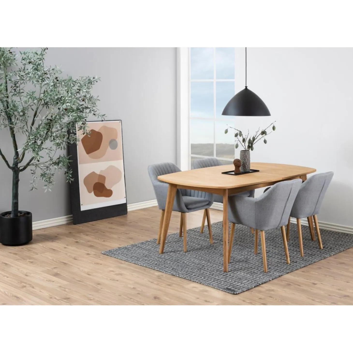 Molde Matbord 180x102 cm Ek