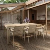Mood Extreme bord 208x100 cm Sandy Grey/Teak