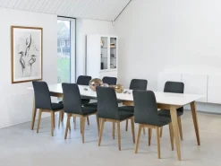 Mood Matbord 190cm Vit/Ek