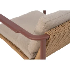 Motty Fåtölj Zin Red/Teddy Beige